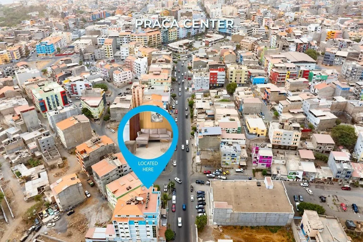 1-Bdr Apt In Palmarejo, City Center - Lcgr Praia 0*,